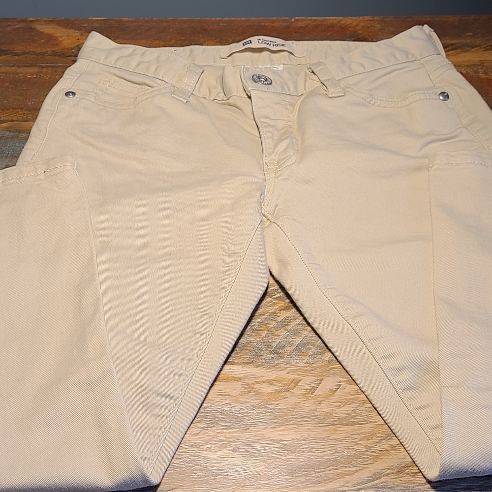 Gap low-rise cropped khaki jeans, size OR